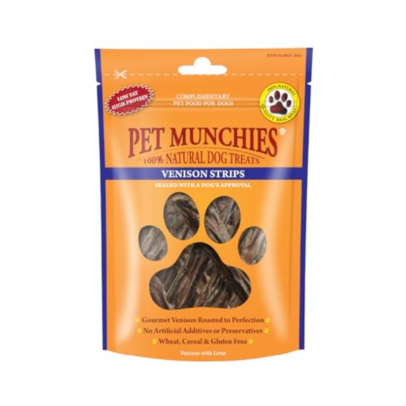 Pet Munchies Venison Dog Treats