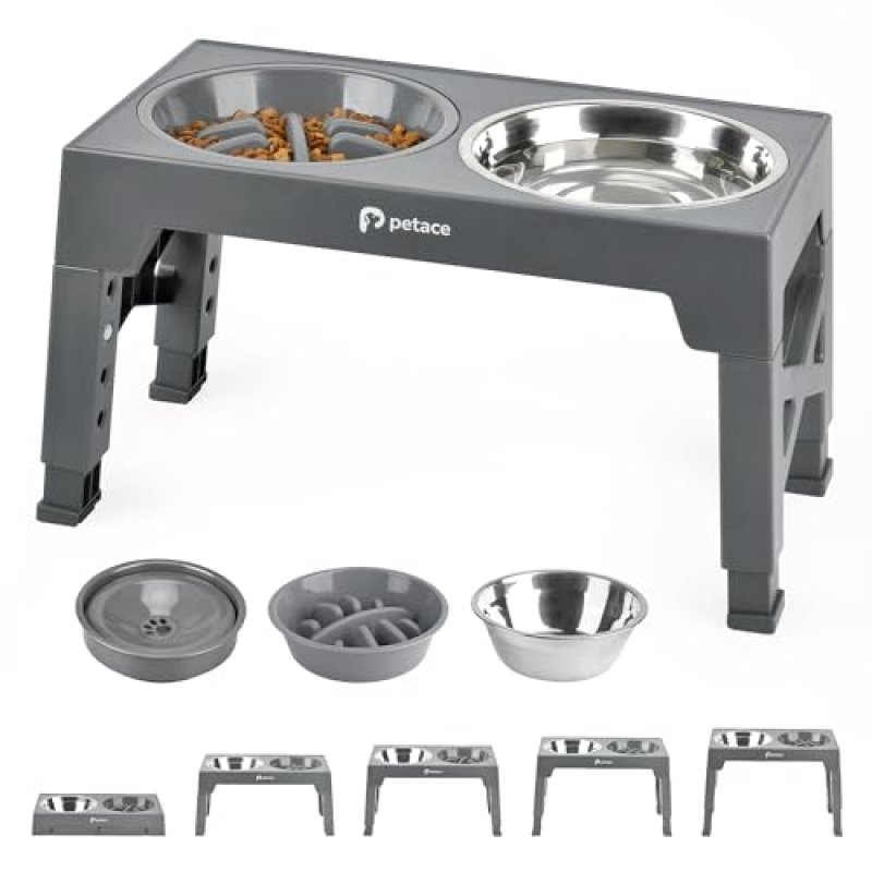 Petace Raised Dog Bowl Stand