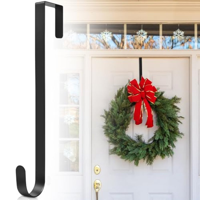 MIVITOOM Metal Wreath Hanger for Front Door - 12…