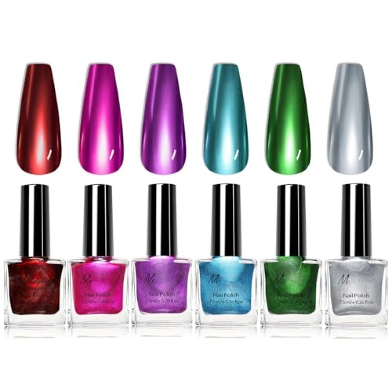 Metallic Nail Polish Set