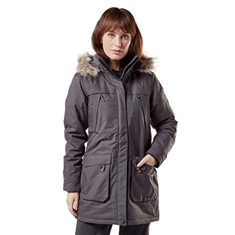 Peter Storm Women’s Paloma Parka Jacket with Faux…