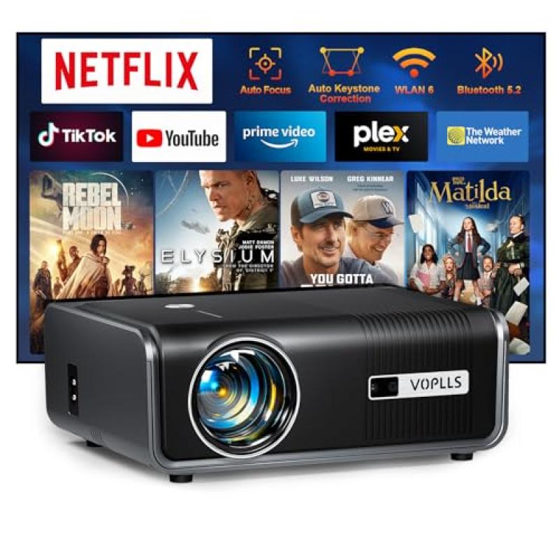 Netflix Smart Projector with 4K Support