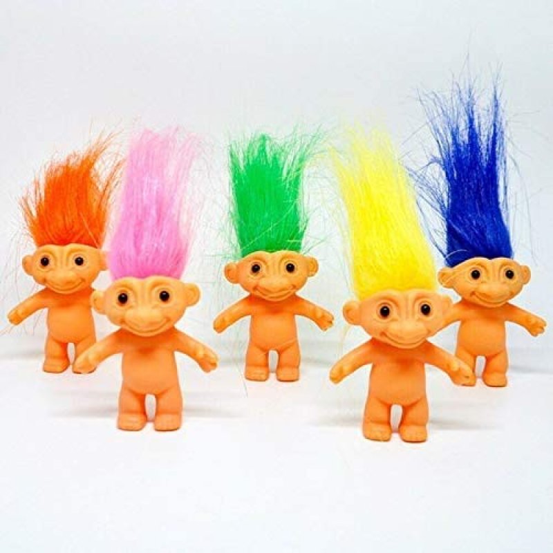 MVS Retro Trolls Figures, 24-Pack