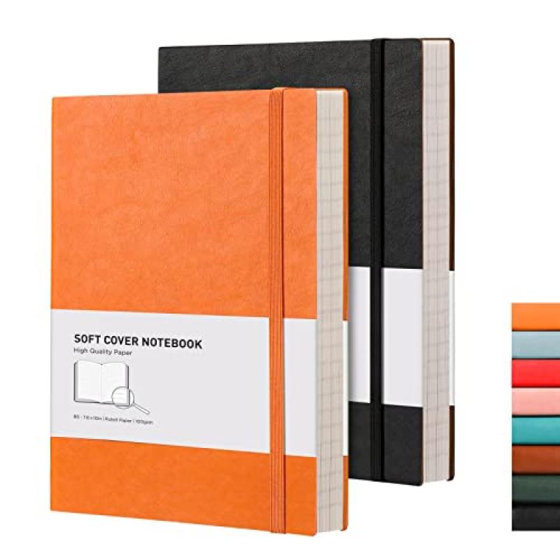 Rettacy B5 Composition Notebooks, 408 Pages