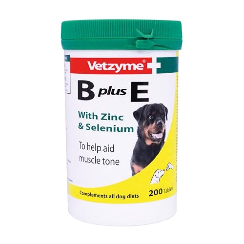 Vetzyme B Plus E Dog Vitamins