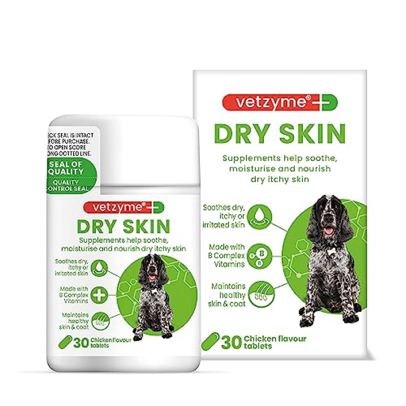 Vetzyme Dog Skin Tablets