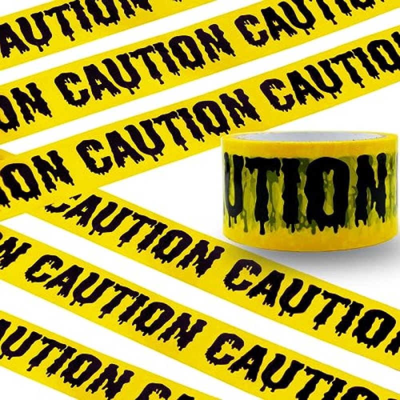 Feuerlos Halloween Caution Tape - 25M Self…