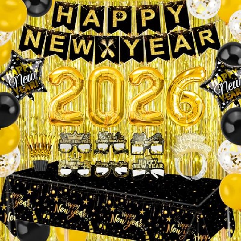 New Year 2026 Decorations