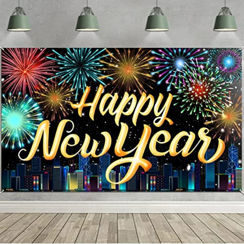 HOWAF New Years Eve Decorations 2026 Banner,…