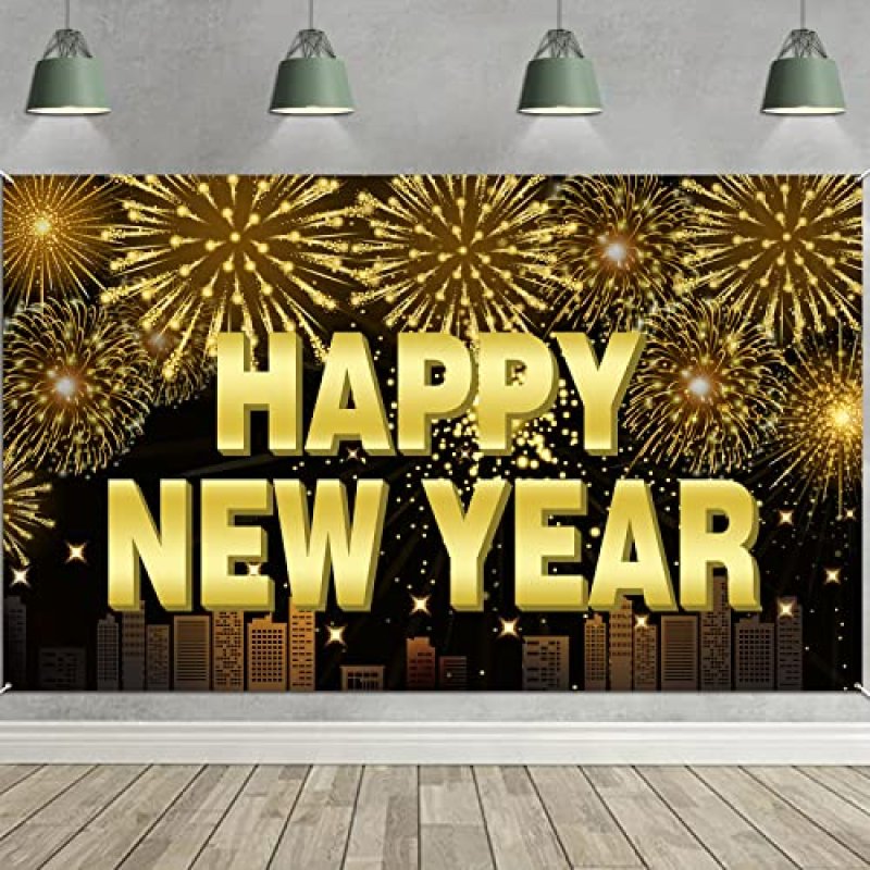 HOWAF New Years Eve Decorations 2026 Banner,…