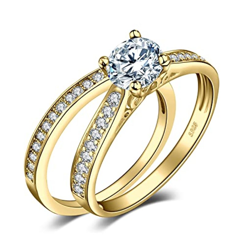 JewelryPalace 1ct Simulated Diamond Engagement…