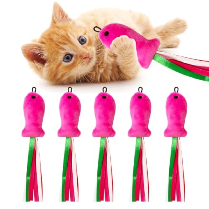 ZeyZoo Catnip Fish Toys