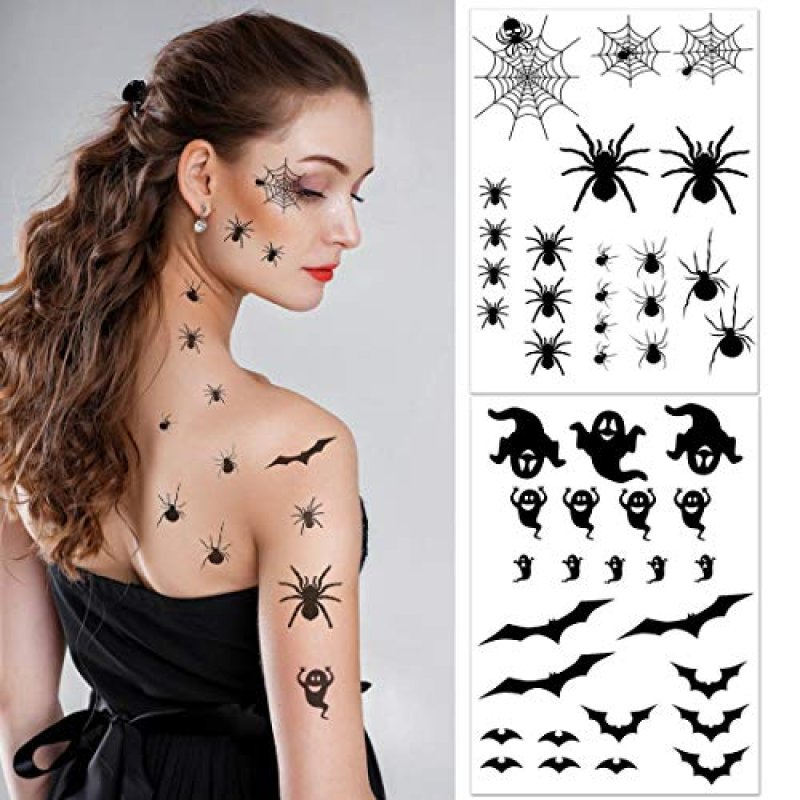 Veylin Halloween Tattoo Set
