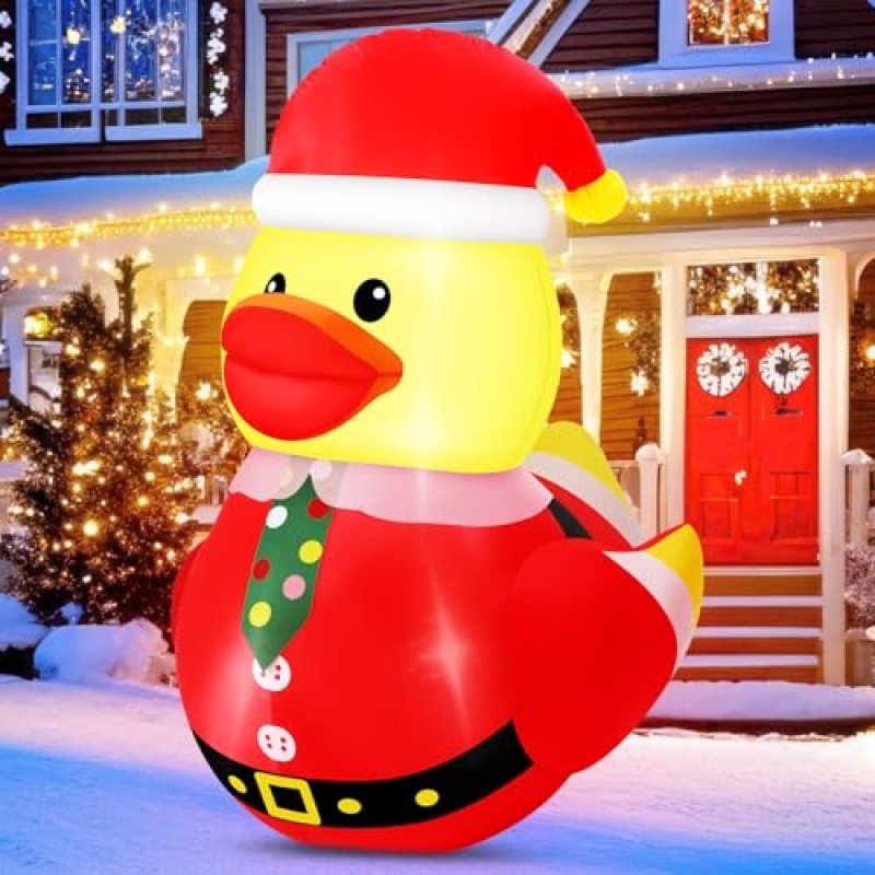 Leyndo Christmas Inflatable Duck