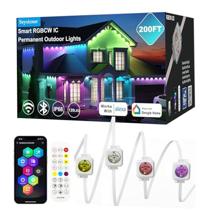 Seyxicnor Outdoor LED Lights