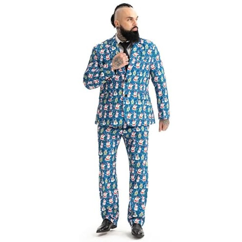 Ugly Men's Christmas Party Suit Bachelor Funny…