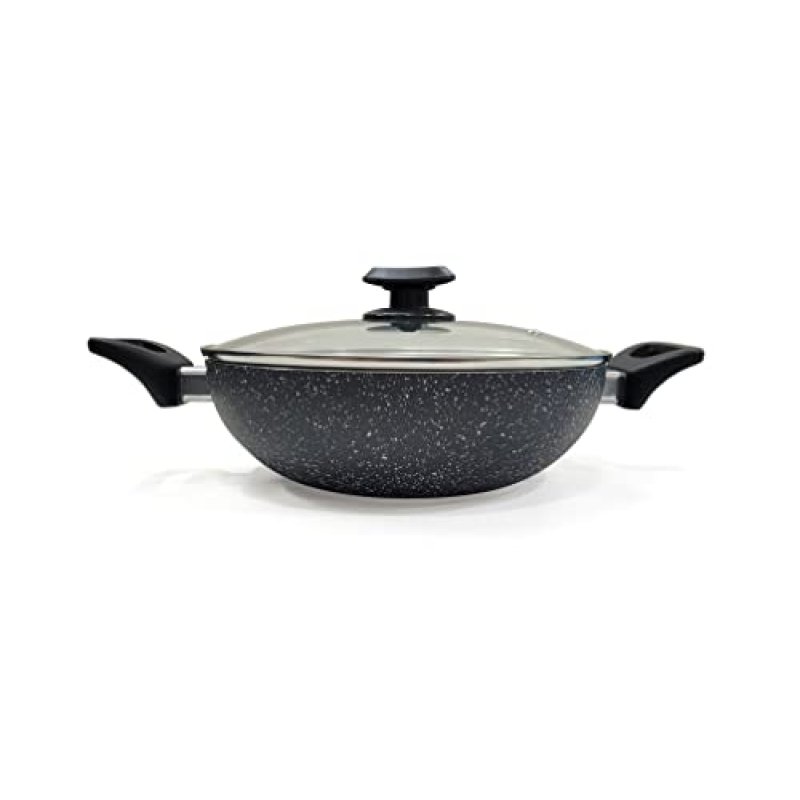 Ignite Cookware 26cm Marble Non-Stick Wok | Stir…