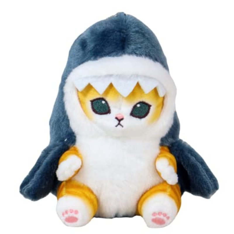 DEYROS Shark Cat Plush Doll