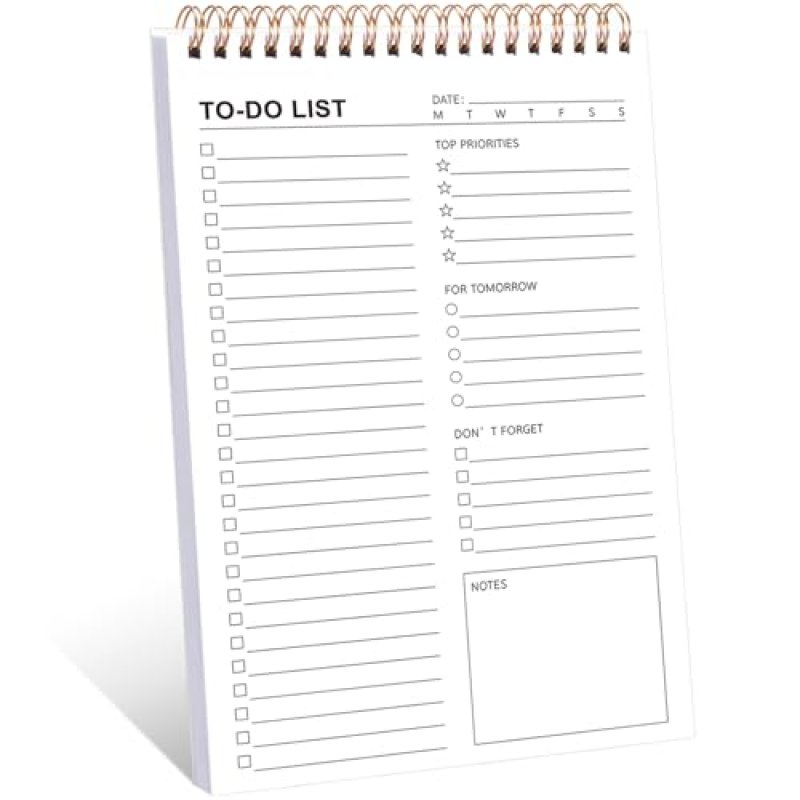 Thboxes To Do List Pad, Daily Planner Notebook…
