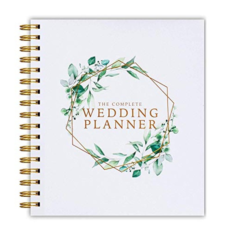 The Complete Wedding Planner Green Floral - UK…