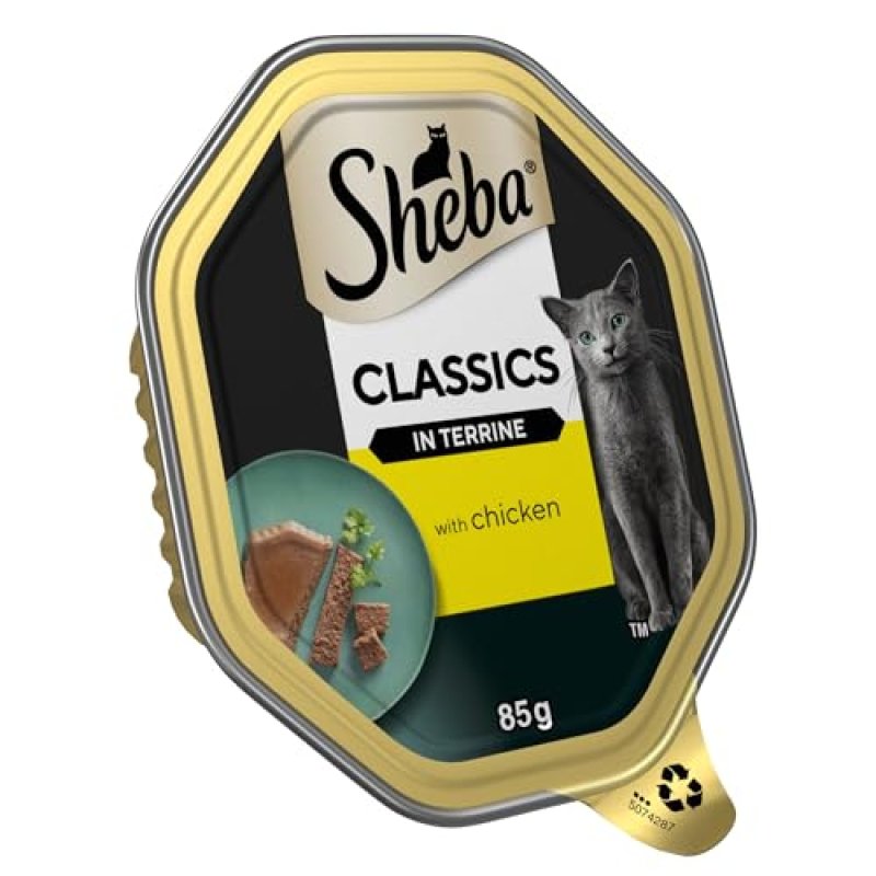 Sheba Classics Cat Tray with Chicken in Terrine…