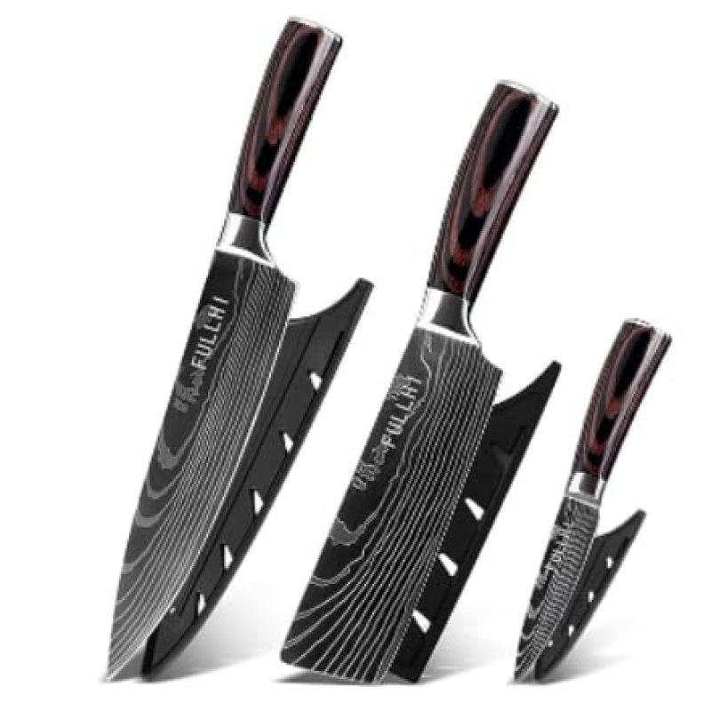 FULLHI Chef's Knife Set