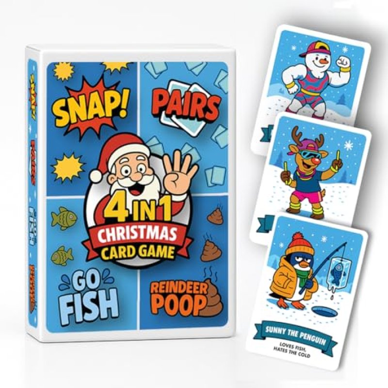 Shelf Shack Christmas Card Game