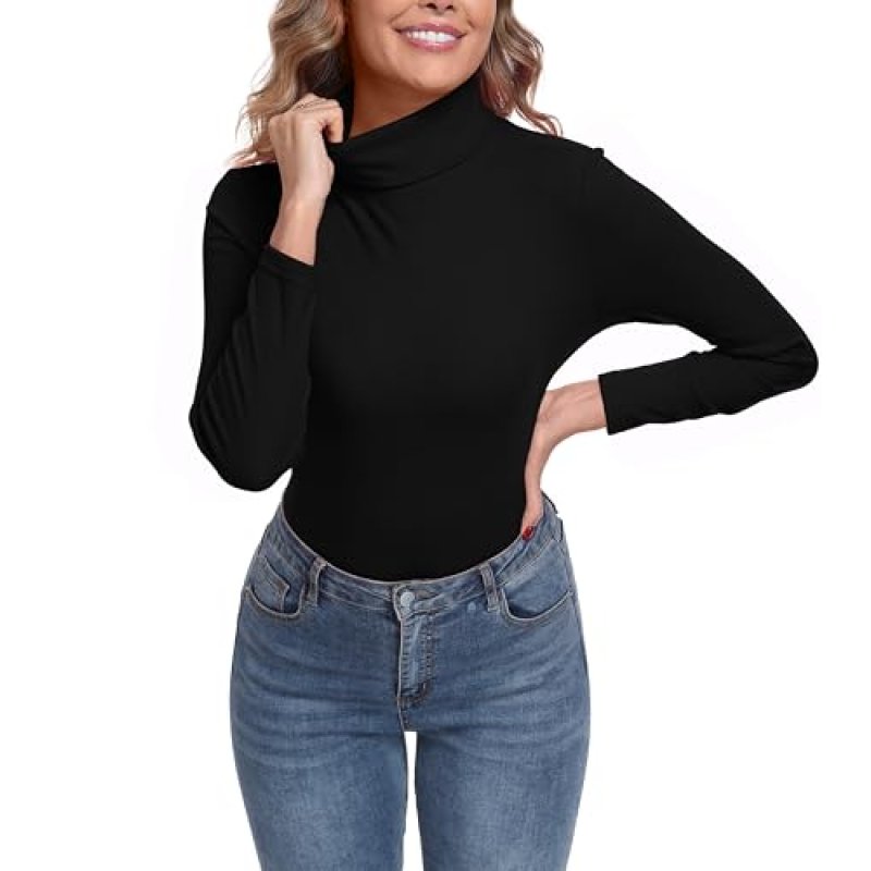 IWOLLENCE Thermal Turtleneck