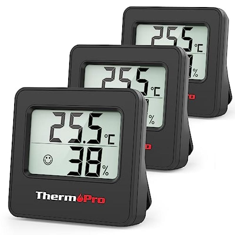 ThermoPro TP157-3 Hygrometer Indoor Thermometer