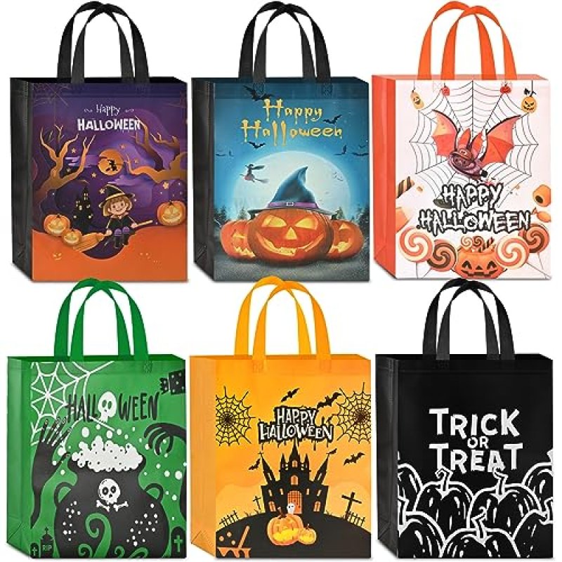 AhfuLife 6pcs Extra Large Halloween Trick or…