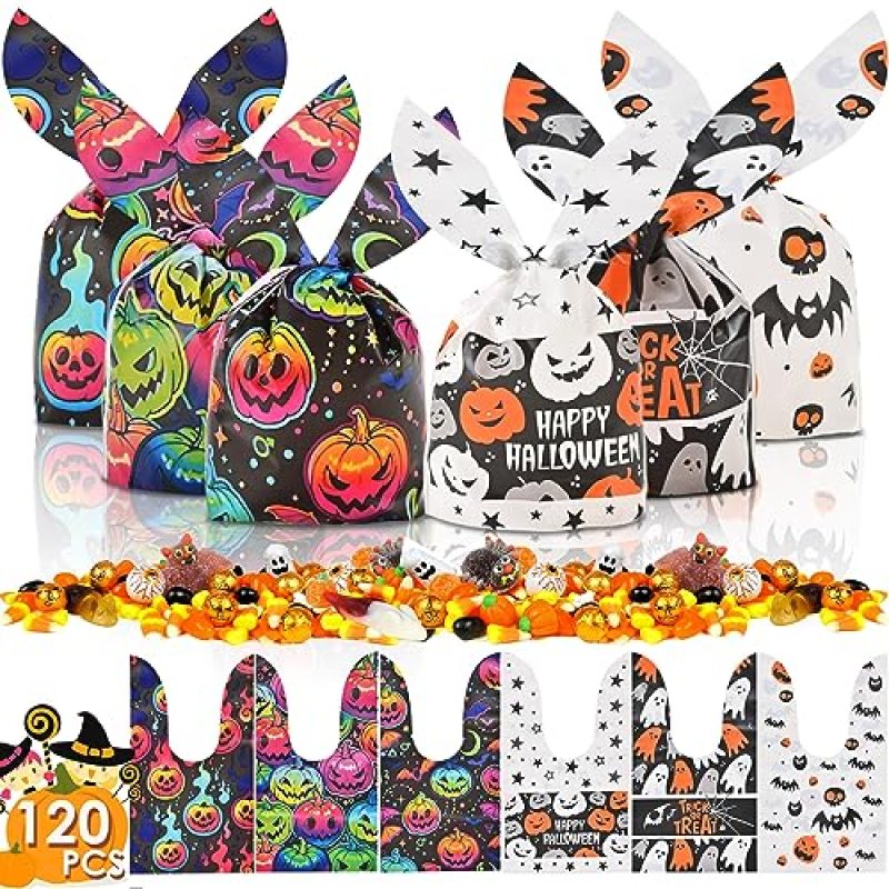 AhfuLife Halloween Candy Bags