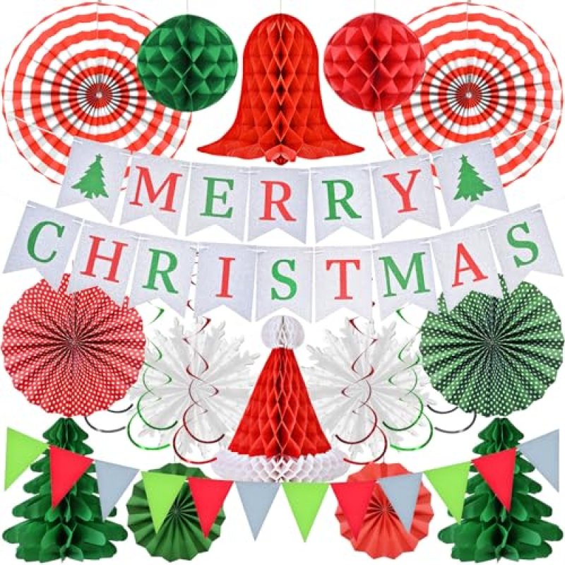 AhfuLife Christmas Decoration Set