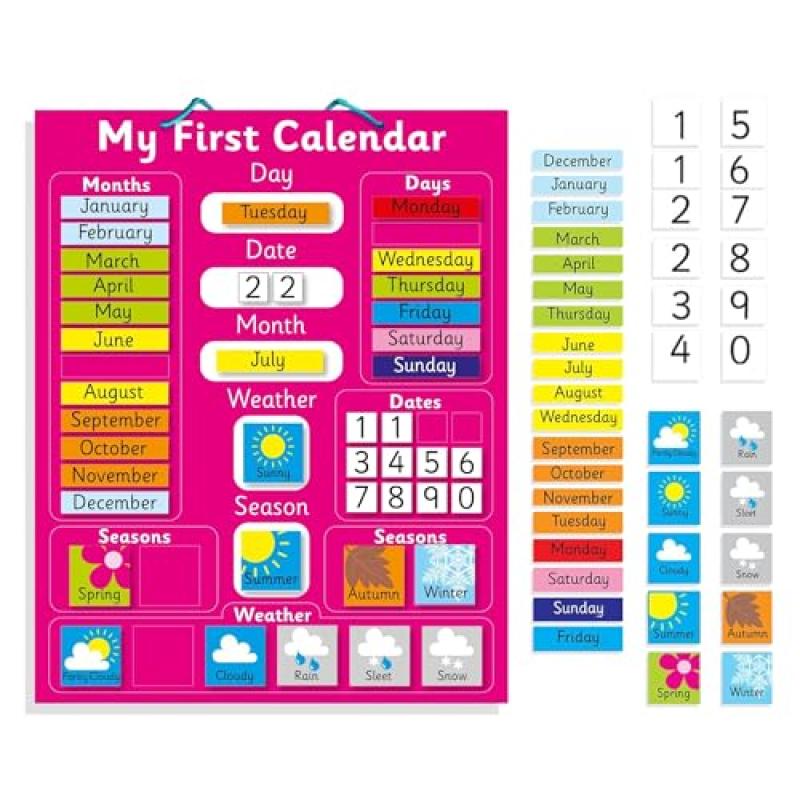 Children's Learning Calendar - Educational Tool