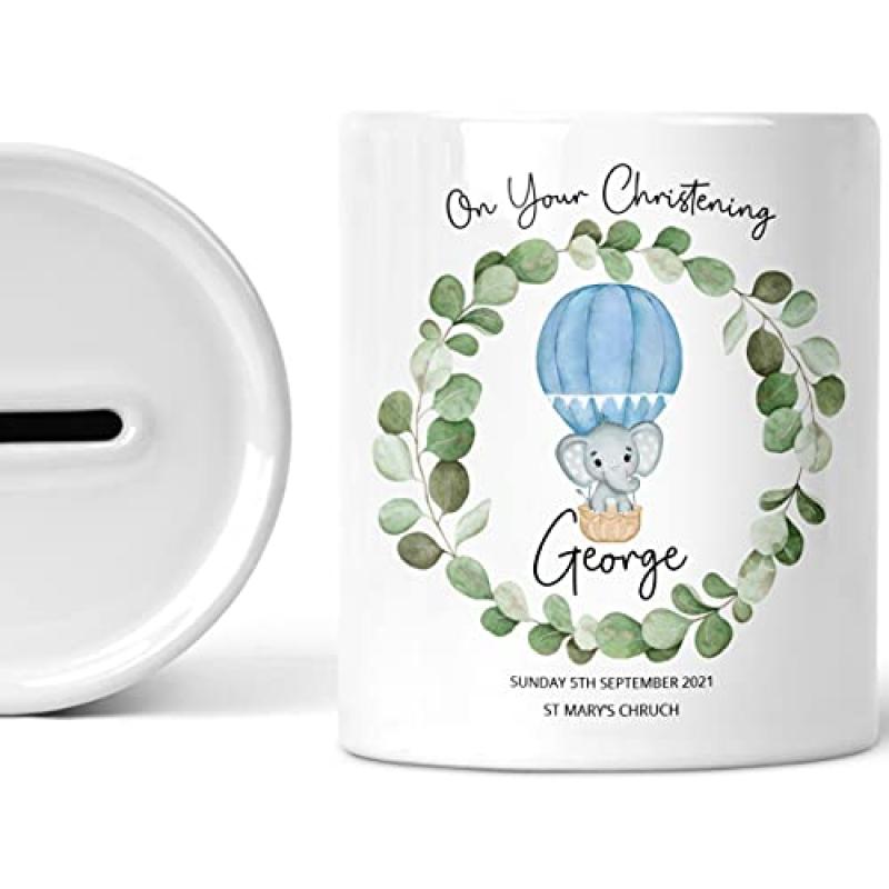 Children's Money Box for Christening