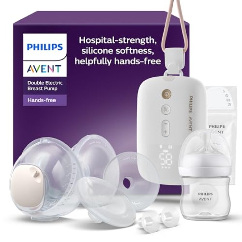Philips Avent Hands-Free Double Electric Breast…
