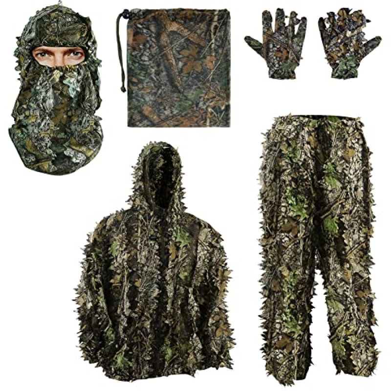 PELLOR Ghillie Suit Set