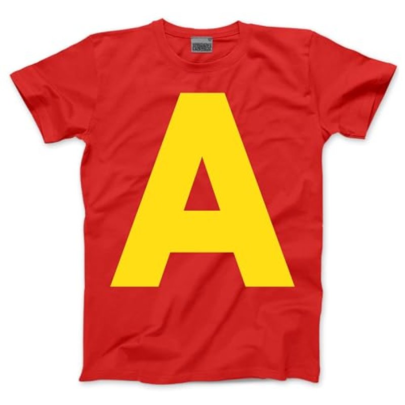 Chipmunk Costume Outfit - Red Letter A Tshirt…