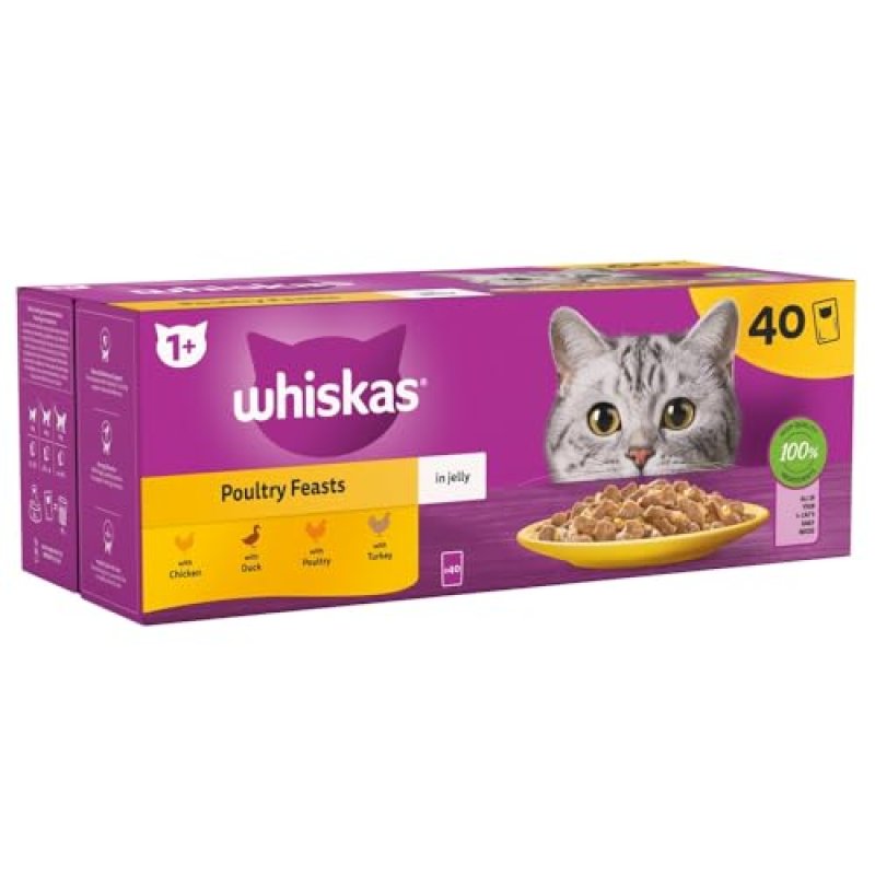 Whiskas 1+ Wet Cat Food