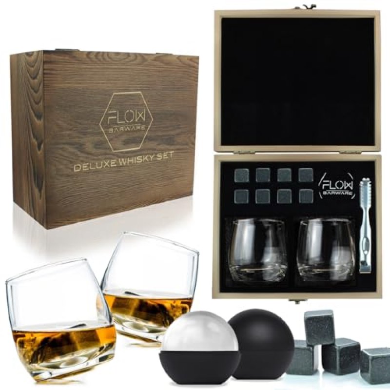 FLOW Whiskey Glasses Set