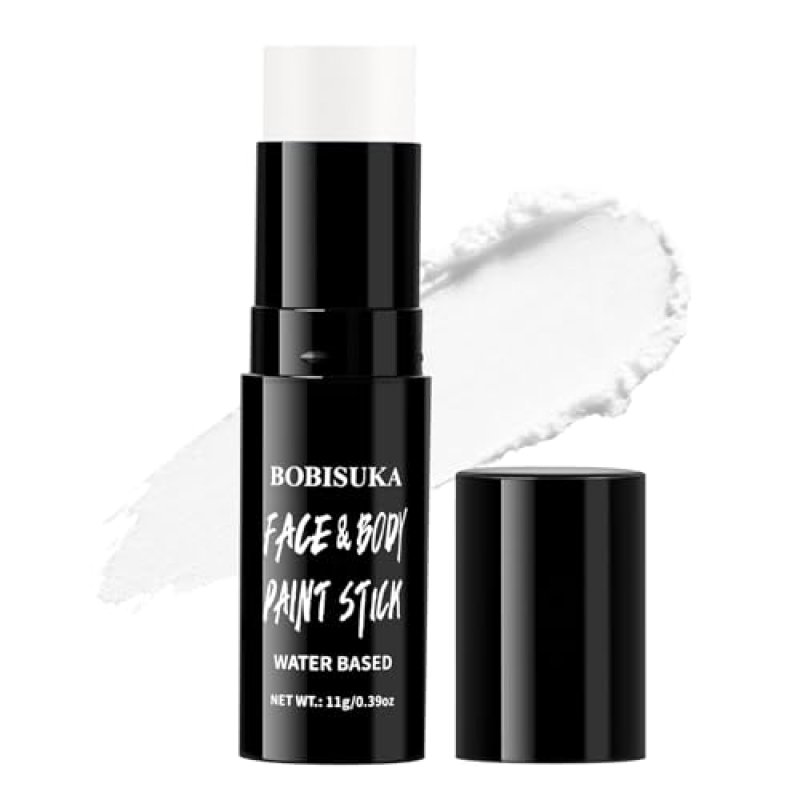 BOBISUKA White Face & Body Paint Stick Water…