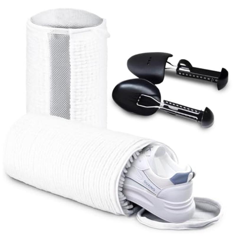 Shoe Washing Bag with Shoe Trees