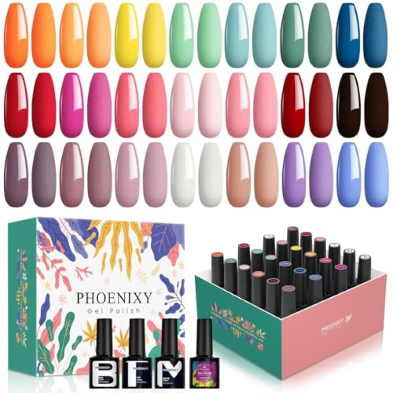 Phoenixy Gel Nail Polish Set