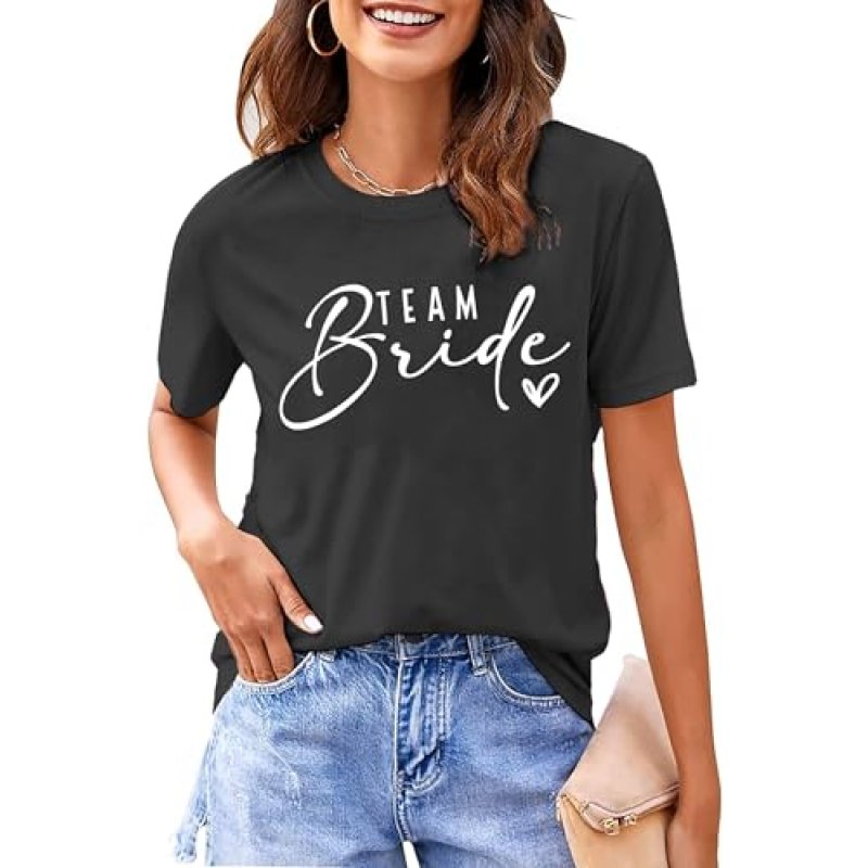 hohololo Team Bride Shirts Hen Party T Shirts for…
