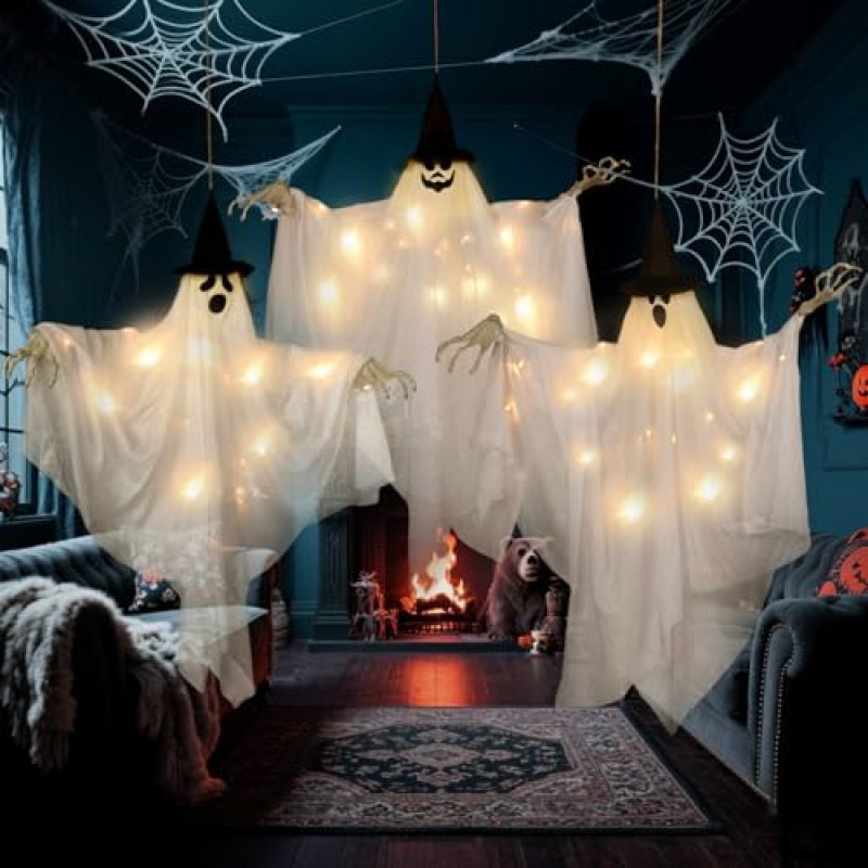EASY JOY LED Ghost Decorations