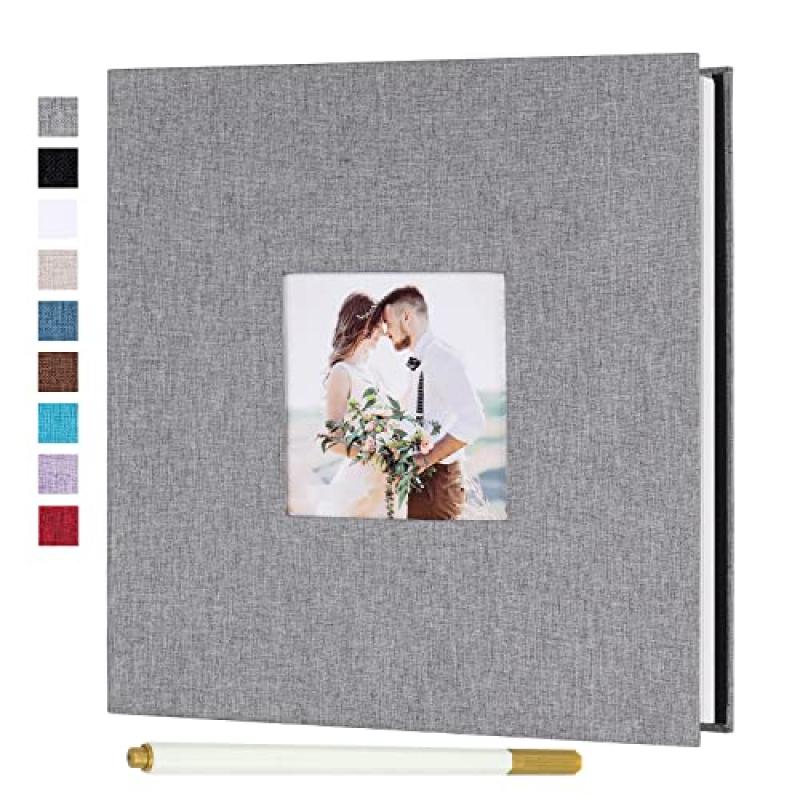 RECUTMS Photo Album Magnetic Scrapbook