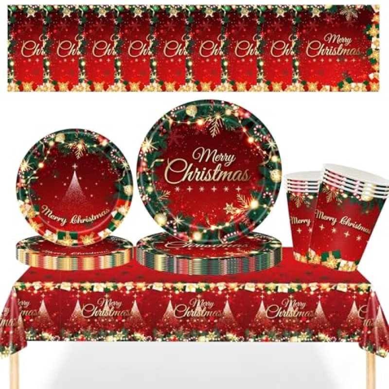 MOMAHUA Christmas Tableware Set