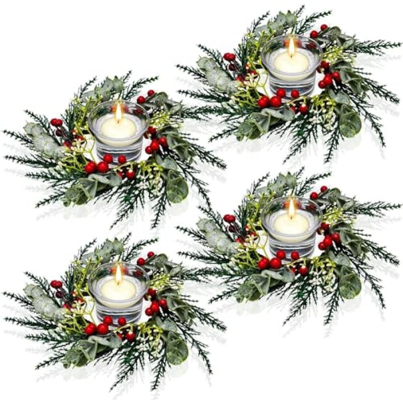 LATERN Christmas Candle Rings