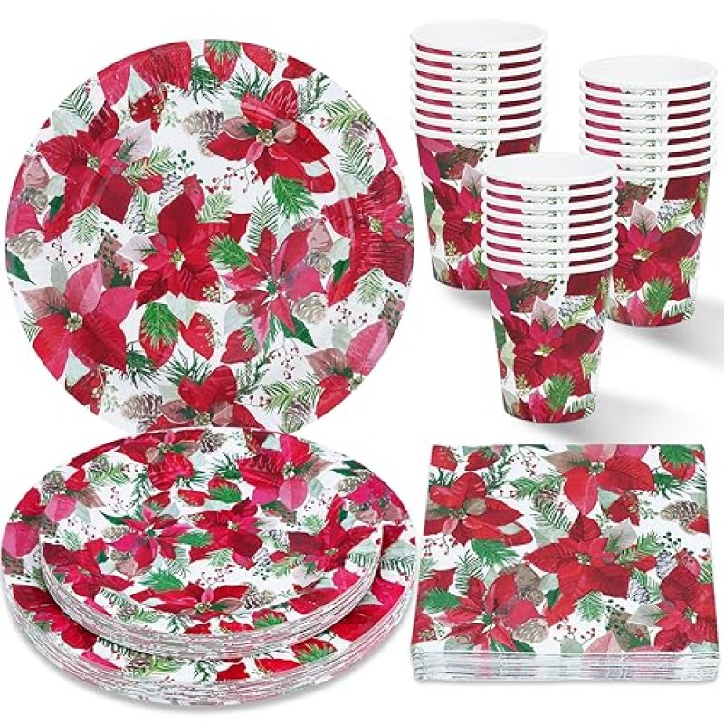 ZVK Christmas Paper Tableware