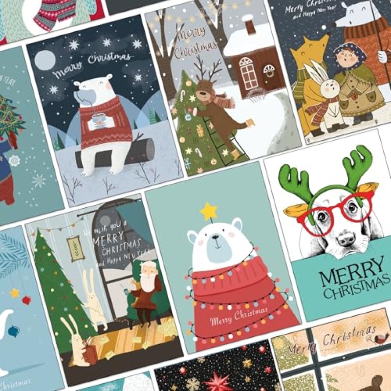 Christmas Cards with Bears