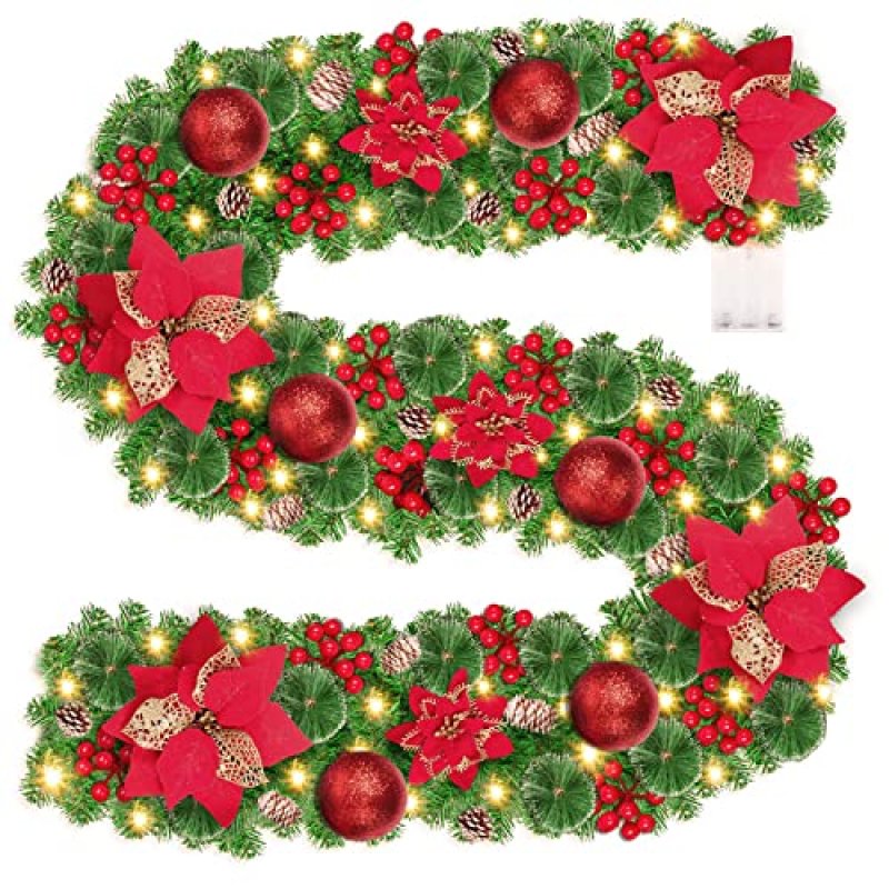 LED Christmas Garland